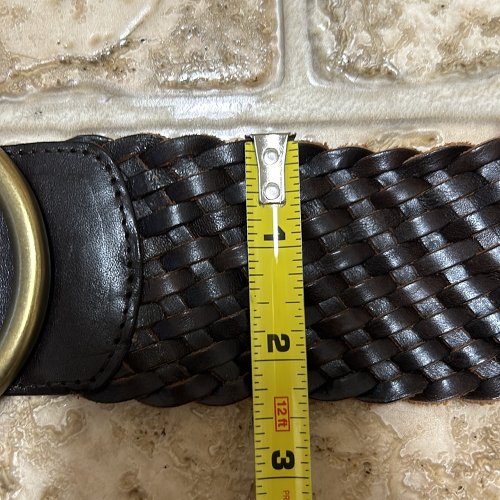 Ann Taylor Woven Leather Belt - Picture 3 of 6